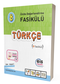EIS - 8.Sınıf - Türkçe - Ünite Değerlendirme Fasikülü
